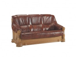 FRYDERYK odinė trivietė sofa